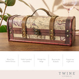 Old world wood wine box twine®