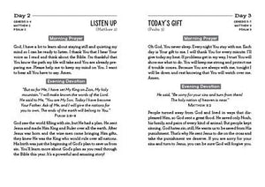 Read and Pray Through Bible In A Year For Boys
