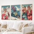 Winter-Après-Ski-Scene-Wall-Art.-Retro-Alpine-Print-Set-of-3-Set-of-3-Prints