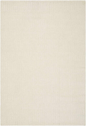 Finial Beige Wool Area Rug