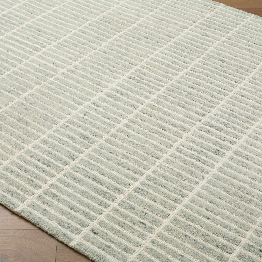 Finial Sage Wool Area Rug