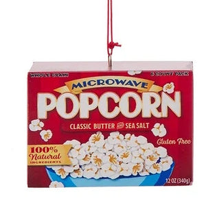 Microwave Popcorn Box Ornament