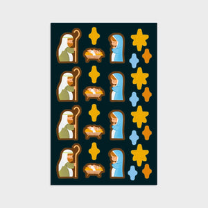 Create Your Own Nativity Christmas Cards -8 Christmas Boxed Cards