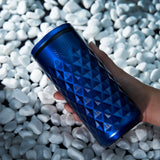 Paragon stainless steel highball tumbler in blue viski®