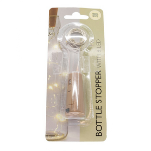 8-Light LED Fairy Light Bottle Stopper - Warm White
