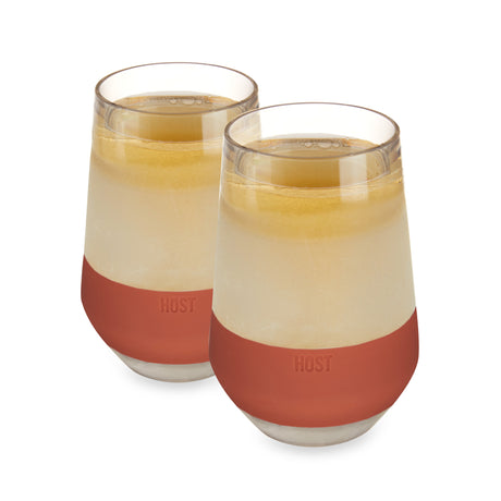 Wine freeze™ xl in terra cotta (set of 2) by host®