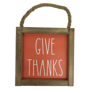 Give Thanks  Wall Decor