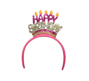 Happy Birthday Tiara Headband