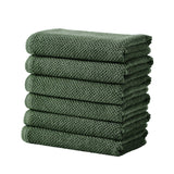 Cotton textured bath towel set - acacia collection