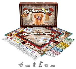 Golden  Opoly Board Game