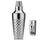 Irving-faceted-cocktail-shaker-in-silver-viski®-Cocktail-Shakers-&-Tools