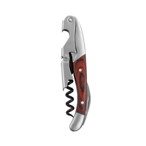 Wooden double hinged corkscrew by twine®