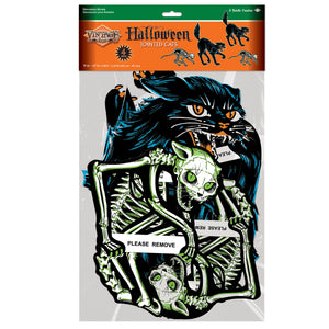 Vintage Halloween Jointed Cats