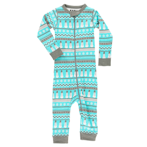 Nordic Snowman Union Suit -