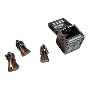 The Three Angels Prayer Box  Charm