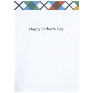 Multi-Pattern Plaid - Father's Day Card