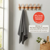 Cotton textured bath towel set - acacia collection