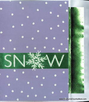 Luxury Greetings 18 Count - Snow