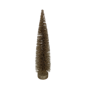 Champagne Bottle Brush Tree