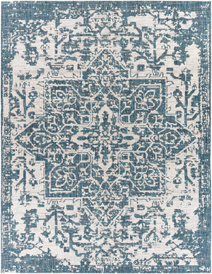 Teal Kilmacolm Indoor & Outdoor Area Rug - Clearance