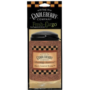 Warm Caramel Brulee™- "Fresh Cargo"®, Scent for the Car (2-PACK) (Collective)
