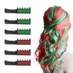Washable Hair Chalk Comb for Kids Temporary Color Hair Dye Tool