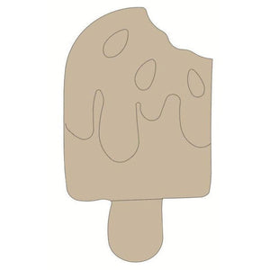 Watermelon Popsicle Unfinished Wood Cutout