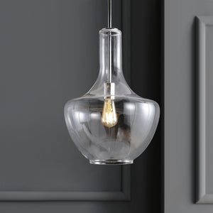 Watts 1 - light mid - century modern iron/glass led pendant - Tuesday Morning - Pendants