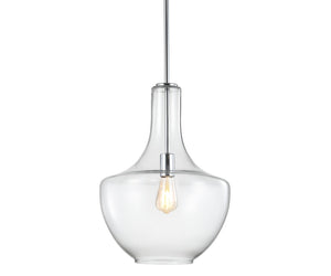 Watts 1 - light mid - century modern iron/glass led pendant - Tuesday Morning - Pendants