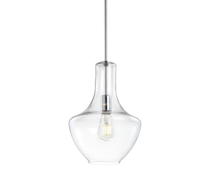 Watts 1 - light mid - century modern iron/glass led pendant - Tuesday Morning - Pendants