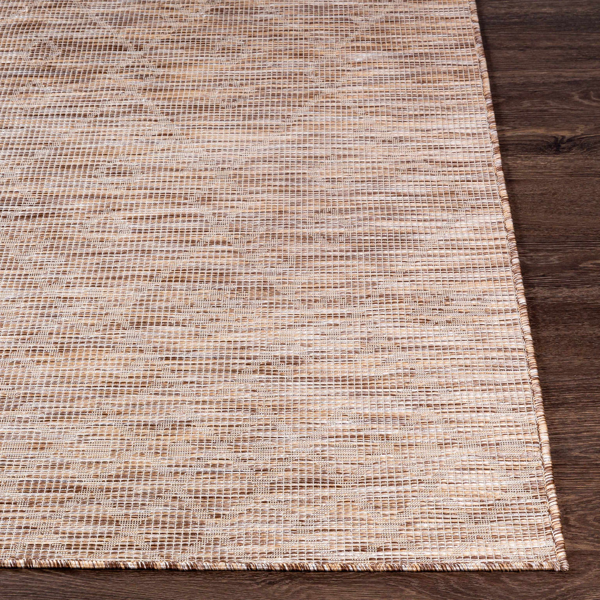 Lorena Beige Flatweave Trellis Rug - Clearance