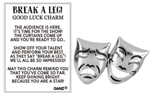 Break a Leg Good Luck Charm - A Token for Performers