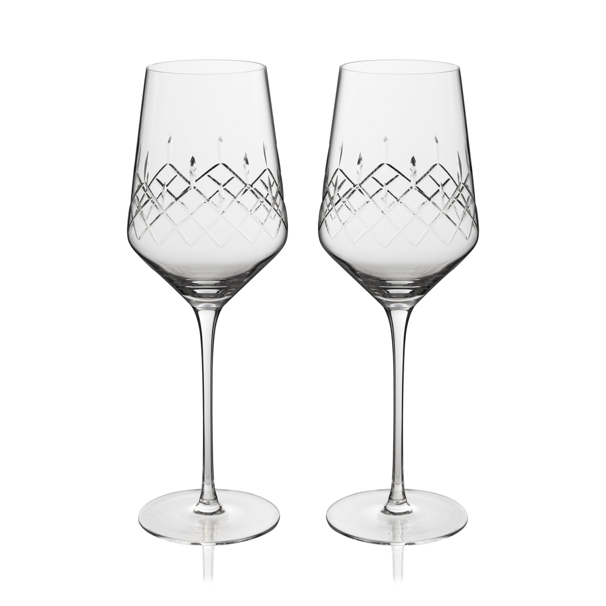 Admiral Crystal Universal Wine Glasses, Set of 2