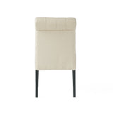 Broxton Tufted Rooltop Dining Chairs, Set of 2