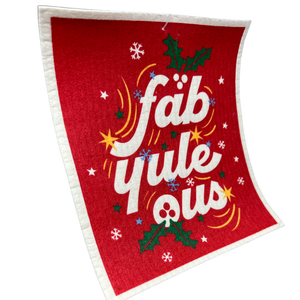 Swedish Dish Cloth - Fab yule ous