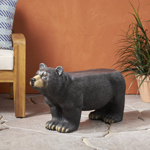 MGO Bear Bench - Concrete Outdoor Bench