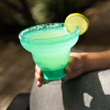 Margarita FREEZE™ Cooling Cups – Set of 2 Insulated Stemless Margarita Glasses (12 oz)