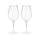 Gilded-stemmed-wine-glass-set-by-twine-Wine-Glasses