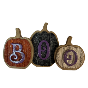 Boo Shelf Sitter Sign