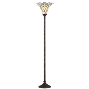 White-torchiere-led-floor-lamp-Floor-Lamps