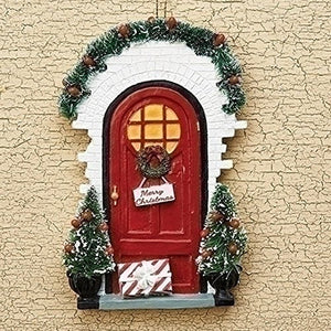 Red Door Personalizeable Ornament
