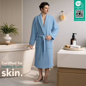 American Soft Linen Luxury Men's 100% Turkish Cotton Bathrobes Wholesale