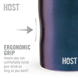 Stay-chill standard can cooler in galaxy black by host®