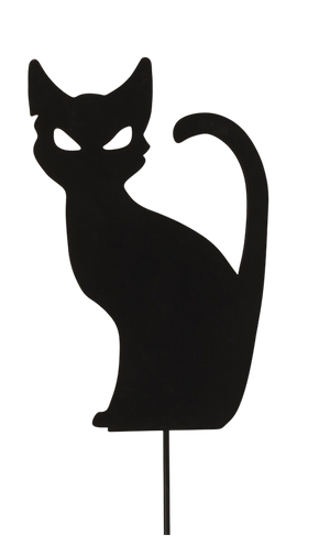 Black Cat Garden Stake -