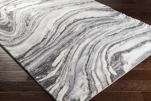 Walloon Gray Marble Thick Rug - Clearance