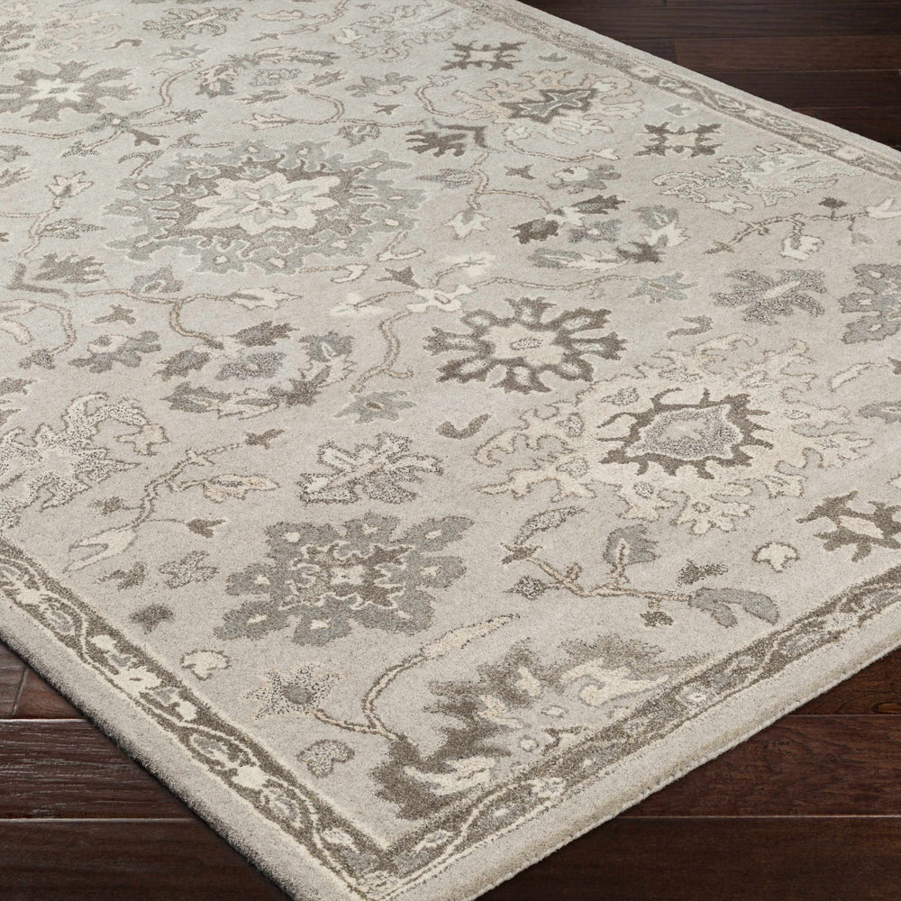 Willimantic Beige Thick Wool Rug