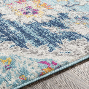 Wallsburg Blue Area Rug