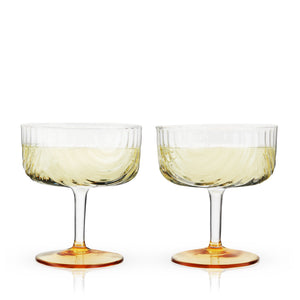 Gatsby Coupe Glasses Set of 2