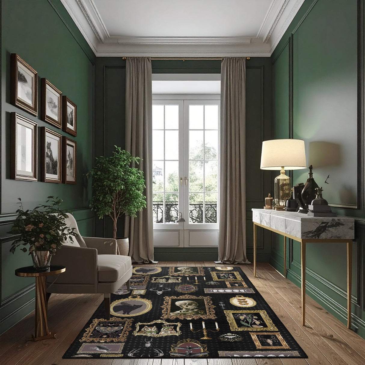 Shade Halloween Rug