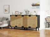 Wood Sideboard with 2 Doors and Adjustable Shelf - Buffets & Sideboards